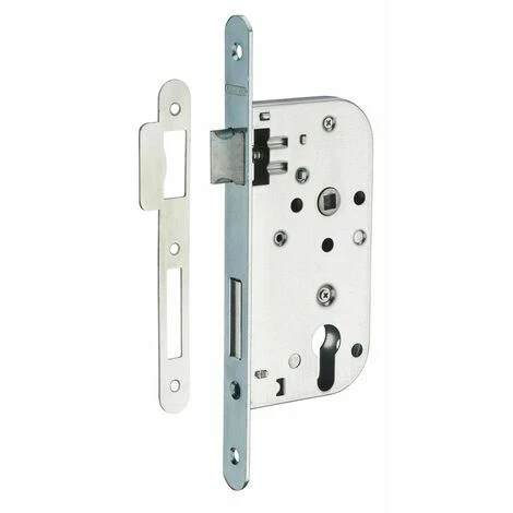 THIRARD - Boitier De Serrure Encastrable à Cylindre Pour Porte D'entrée, Axe 50mm, Bouts Ronds, Zingué 3 THIRARD - Boitier De Serrure Encastrable à Cylindre Pour Porte D'entrée, Axe 50mm, Bouts Ronds, Zingué