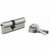 THIRARD - Cylindre De Serrure Double Entrée Trafic 6, 35x50mm, Anti-arrachement, Anti-perçage, Nickel, 5 Clés -THIRARD Soldes 28903933 1