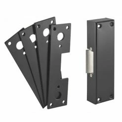 THIRARD - Gâche électrique à émission Pour Serrure Anti-panique, Réversible, 12V, Noir