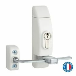 THIRARD - Entrebailleur à Cylindre Pour Fenêtre, 118x130mm, Blanc, 3 Clés