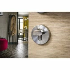 THIRARD - Cylindre De Serrure à Bouton, 30Bx30mm, Anti-arrachement, Nickel, 3 Clés 6 THIRARD - Cylindre De Serrure à Bouton, 30Bx30mm, Anti-arrachement, Nickel, 3 Clés -THIRARD Soldes 28904296 2