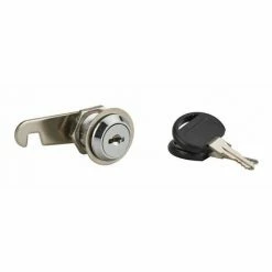 THIRARD - Batteuse Avec Came Pour Boîte Aux Lettres, Nickel, Longueur 20mm, 2 Clés