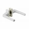 THIRARD - Paire De Béquilles Pour Porte, Carré 7mm Avec Fourreau 7 à 8mm Fourni, Laqué Blanc -THIRARD Soldes 29084137 1