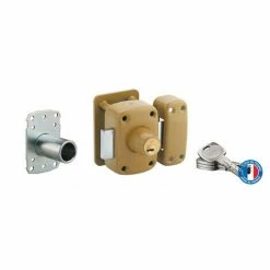 THIRARD - Verrou Double Entrée Transit 2 A2P* Pour Porte D'entrée, Cylindre 45mm, Acier, 4 Clés, époxy Bronze 7 THIRARD - Verrou Double Entrée Transit 2 A2P* Pour Porte D'entrée, Cylindre 45mm, Acier, 4 Clés, époxy Bronze -THIRARD Soldes 29504096 3