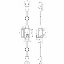 THIRARD - Boitier De Serrure En Applique Targa à Tirage Pour Porte D'entrée, Gauche, 3 Pts, Axe 45mm, Or 5 THIRARD - Boitier De Serrure En Applique Targa à Tirage Pour Porte D'entrée, Gauche, 3 Pts, Axe 45mm, Or -THIRARD Soldes 29665824 2