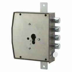 THIRARD - Boitier De Serrure En Applique à Double Entrée Pour Porte D'entrée, 154x140mm, 3 Pts, Gauche -THIRARD Soldes 29700735 2