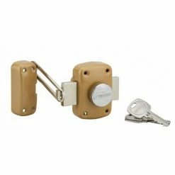 THIRARD - Verrou Corvette, Système D'entrebaillage, Gauche, Cylindre 45mm, Acier, 3 Clés -THIRARD Soldes 29700748 2