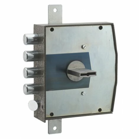 THIRARD - Serrure En Applique à Clé Pour Porte D'entrée, 154x140mm, 3 Pts, Droite, 3 Clés 4 THIRARD - Serrure En Applique à Clé Pour Porte D'entrée, 154x140mm, 3 Pts, Droite, 3 Clés – Image 2