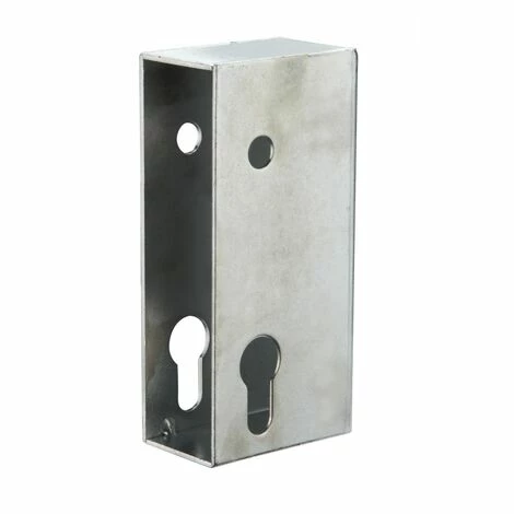 THIRARD - Coffre Pour Serrure Encastrable Pour Portail, Tube 50mm, Axe 10mm, Zingué 3 THIRARD - Coffre Pour Serrure Encastrable Pour Portail, Tube 50mm, Axe 10mm, Zingué