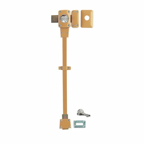 THIRARD - Verrou à Bouton Mirage 6 Pour Porte D'entrée, Cylindre 45mm, Tringle 2 Pts En Acier, Bas, Droit, 3 Clés, Bronze 3 THIRARD - Verrou à Bouton Mirage 6 Pour Porte D'entrée, Cylindre 45mm, Tringle 2 Pts En Acier, Bas, Droit, 3 Clés, Bronze