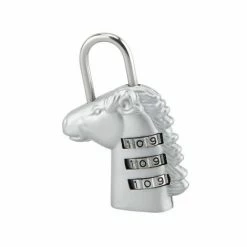 THIRARD - Cadenas à Combinaison Fantasy Cheval, 3 Chiffres, Intérieur, Anse Acier