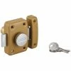 THIRARD - Verrou à Bouton Trident Pour Porte Intérieure, Cylindre 45mm, Acier, 3 Clés, époxy Bronze -THIRARD Soldes 30441746 1