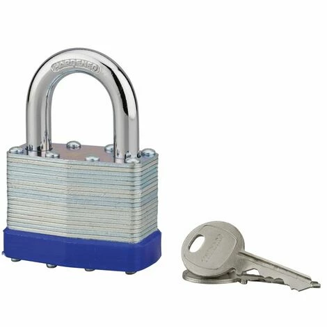 THIRARD - Cadenas à Clé Slice, Acier, Intérieur, Anse Acier, 50mm, 2 Clés 3 THIRARD - Cadenas à Clé Slice, Acier, Intérieur, Anse Acier, 50mm, 2 Clés