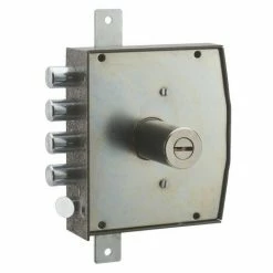 THIRARD - Serrure En Applique à Bouton Pour Porte D'entrée, 154x140mm, 3 Pts, Droite, 5 Clés -THIRARD Soldes 30480414 2