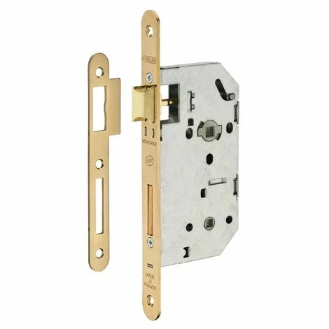 THIRARD - Serrure Encastrable Pour Porte D'intérieur Monomax Nf Têtère Acier Laitonné 3 THIRARD - Serrure Encastrable Pour Porte D'intérieur Monomax Nf Têtère Acier Laitonné