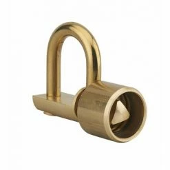 THIRARD - Cadenas D'artillerie Talon Droit Anse Laiton Triangle 14 Mm