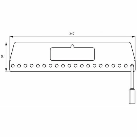 THIRARD - Ratelier Pour 20 Cadenas 4 THIRARD - Ratelier Pour 20 Cadenas – Image 2