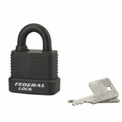 THIRARD - Cadenas à Clé BUMPER 45 Mm Noir