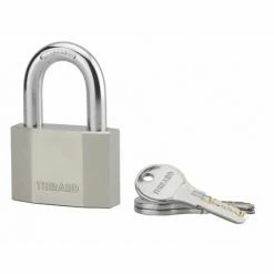 THIRARD - Cadenas à Clé OCTO 60mm Anse Acier 3 Clés