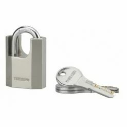 THIRARD - Cadenas à Clé OCTO-P 40mm Anse Protégée Acier 3 Clés