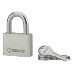 THIRARD - Cadenas à Clé RINOX 60mm Anse Inox 4 Clés -THIRARD Soldes 31653371 2