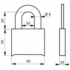 THIRARD - Cadenas TANKER 2 à Combinaison Modifiable -THIRARD Soldes 31653399 3