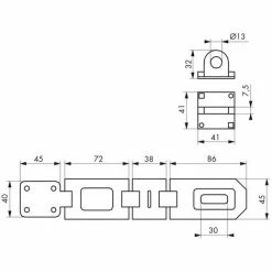 THIRARD - Porte-cadenas 200 Mm -THIRARD Soldes 31653412 3