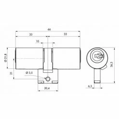 THIRARD - Cylindre 33 X 33 Mm -THIRARD Soldes 31653463 2