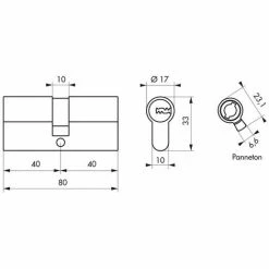 THIRARD - Cylindre 40 X 40 Mm -THIRARD Soldes 31653474 2