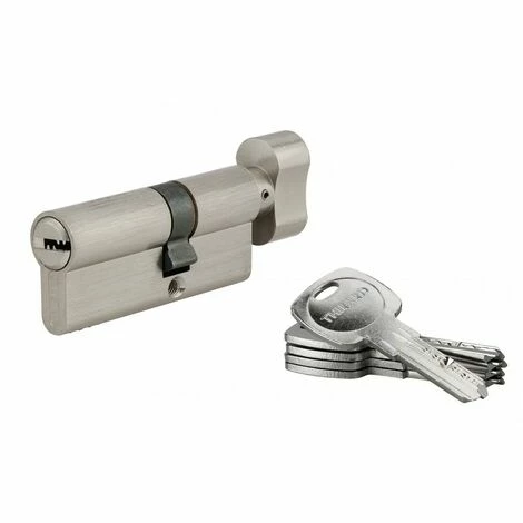 THIRARD - Cylindre à Bouton 30 X 40 Mm Nickelé 3 THIRARD - Cylindre à Bouton 30 X 40 Mm Nickelé