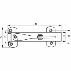 THIRARD - Entrebailleur De Porte Inox -THIRARD Soldes 31653700 3