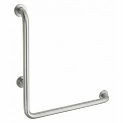 THIRARD - Barre De Maintien Angle 90° Ø32mm L.350mm - Inox Brossé