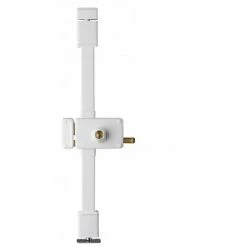 THIRARD - Serrure Multipoint à Appliquer Horga Blanche Cr Transit 2 à Tirage 140 X 88 Mm Gauche 4 Clés