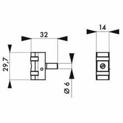 THIRARD - Rouleau Serrure Axe 24 -THIRARD Soldes 31654432 2