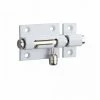 THIRARD - Verrou Pour Porte De Meuble Targette Laiton Laqué Blanc 40 Mm -THIRARD Soldes 31654569 1
