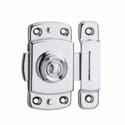 THIRARD - Verrou Pour Porte De Meuble 35 Mm Laiton Chromé