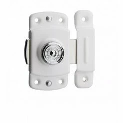 THIRARD - Verrou Pour Porte De Meuble 35 Mm Laqué Blanc