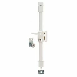 THIRARD Soldes 16 THIRARD - Serrure En Applique Beluga A2P** à Fouillot Pour Entrée, Droite, 3pts, Cobra 31x56mm, Axe 45mm, Blanc, 4 Clés