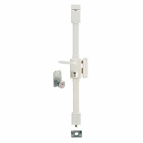 THIRARD - Serrure En Applique Beluga A2P** à Fouillot Pour Entrée, Droite, 3pts, Cobra 31x56mm, Axe 45mm, Blanc, 4 Clés 3 THIRARD - Serrure En Applique Beluga A2P** à Fouillot Pour Entrée, Droite, 3pts, Cobra 31x56mm, Axe 45mm, Blanc, 4 Clés