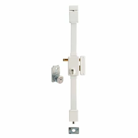 THIRARD - Serrure En Applique Beluga A2P** à Tirage Pour Entrée, Droite, 3pts, Cobra 31x56mm, Axe 45mm, Blanc, 4 Clés 3 THIRARD - Serrure En Applique Beluga A2P** à Tirage Pour Entrée, Droite, 3pts, Cobra 31x56mm, Axe 45mm, Blanc, 4 Clés