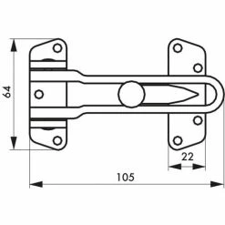 Thirard Entrebâilleur De Porte Acier Gris, THIRARD -THIRARD Soldes 35173130 3