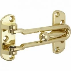 Thirard Entrebâilleur De Porte Acier Doré, THIRARD