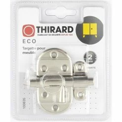 Thirard Targette à Pêne Rond THIRARD, Acier Nickelé Gris -THIRARD Soldes 35175866 2