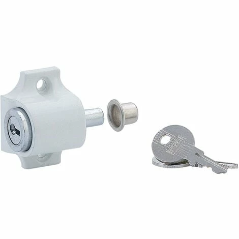 Thirard Verrou Pour Baie Coulissante THIRARD, Blanc 3 Thirard Verrou Pour Baie Coulissante THIRARD, Blanc