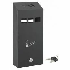 THIRARD - Cendrier Mural - 2 Clés 325 X 147 X 60 Mm