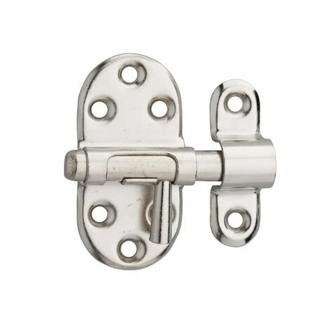 Thirard Targette à Pêne Rond THIRARD, Acier Nickelé Gris 3 Thirard Targette à Pêne Rond THIRARD, Acier Nickelé Gris