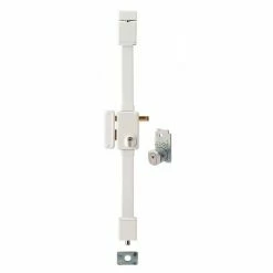 THIRARD Soldes 20 THIRARD - Serrure En Applique Beluga A2P** à Tirage Pour Entrée, Gauche, 3pts, Cobra 31x56mm, Axe 45mm, Blanc, 4 Clés