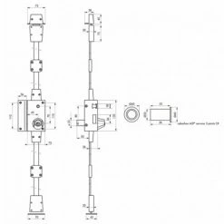 Serrure En Applique 3 Points TARGA - Cylindre Rond - Gauche - 4 Clés THIRARD 5 Serrure En Applique 3 Points TARGA - Cylindre Rond - Gauche - 4 Clés THIRARD -THIRARD Soldes 44056443 2
