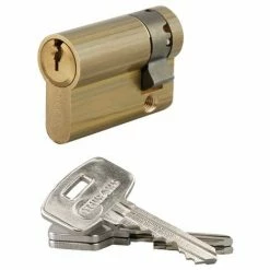 Demi-cylindre Profil Européen HG5 THIRARD 40x10 Mm + 3 Clés - 054010