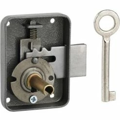 THIRARD Serrure Darmoire Façon Paris Largeur 55 Mm Axe à 30 Mm Droite